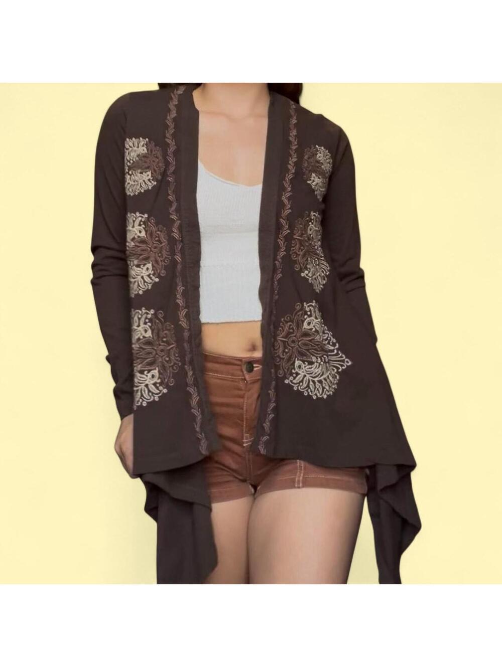 Stetson Women's Brown Cardigan
